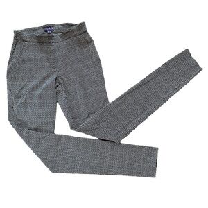 Women’s TALL Pull-on Skinny Dress Pants in Geometrical Flower Pattern